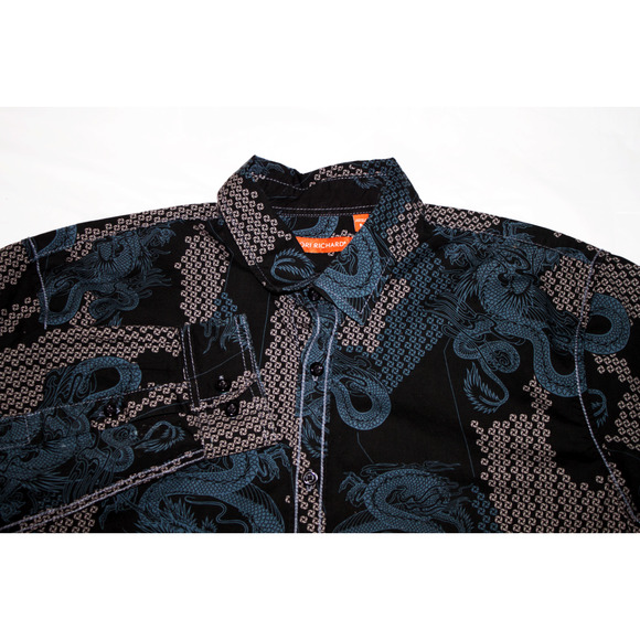 Tori Richard Long Sleeve Button Front Shirt - Picture 4 of 7